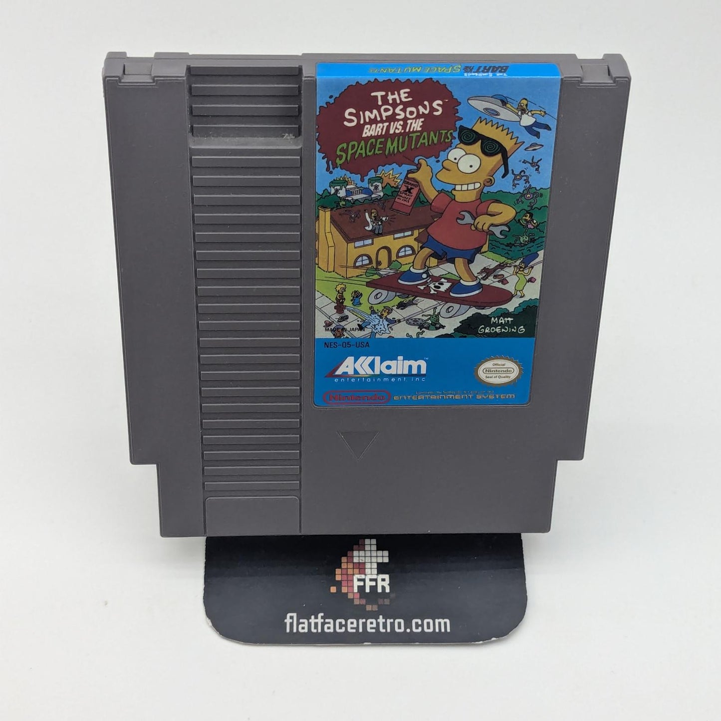 Simpsons Bart vs the Space Mutants - Nintendo NES - Game Only