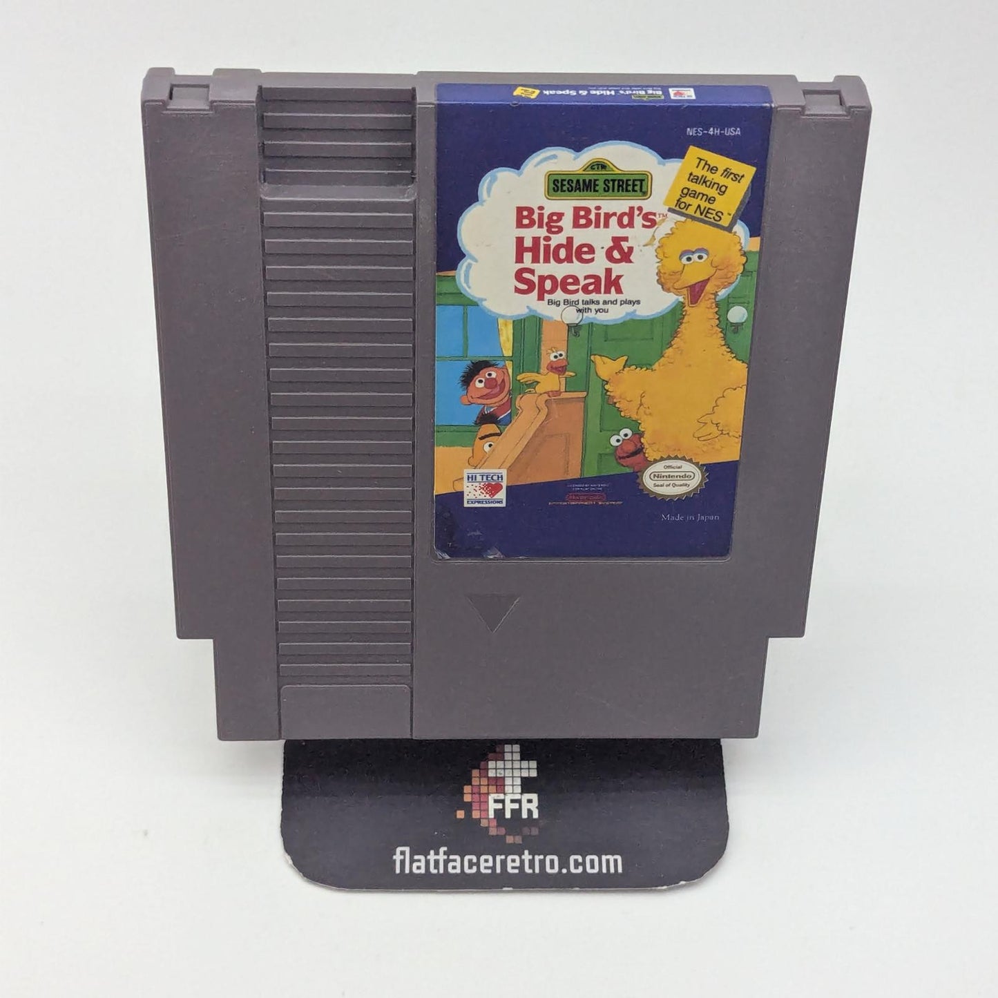 Sesame Street Big Bird's Hide and Speak - Nintendo NES - Game Only