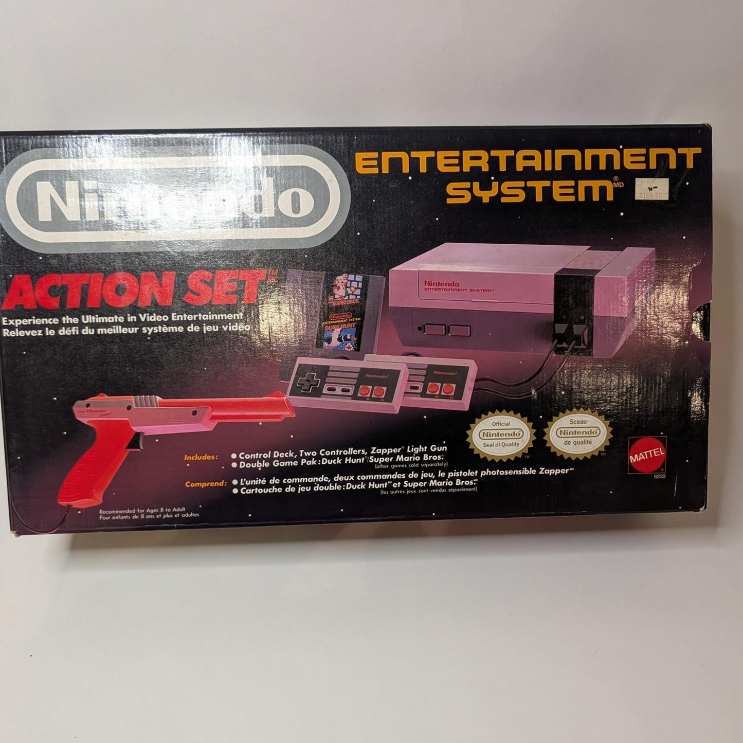 Nintendo NES Action Set System - Nintendo NES - Complete