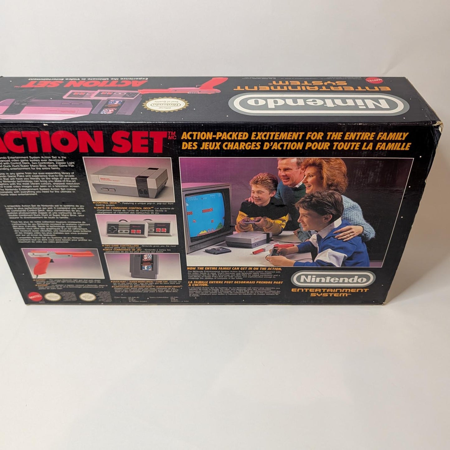 Nintendo NES Action Set System - Nintendo NES - Complete