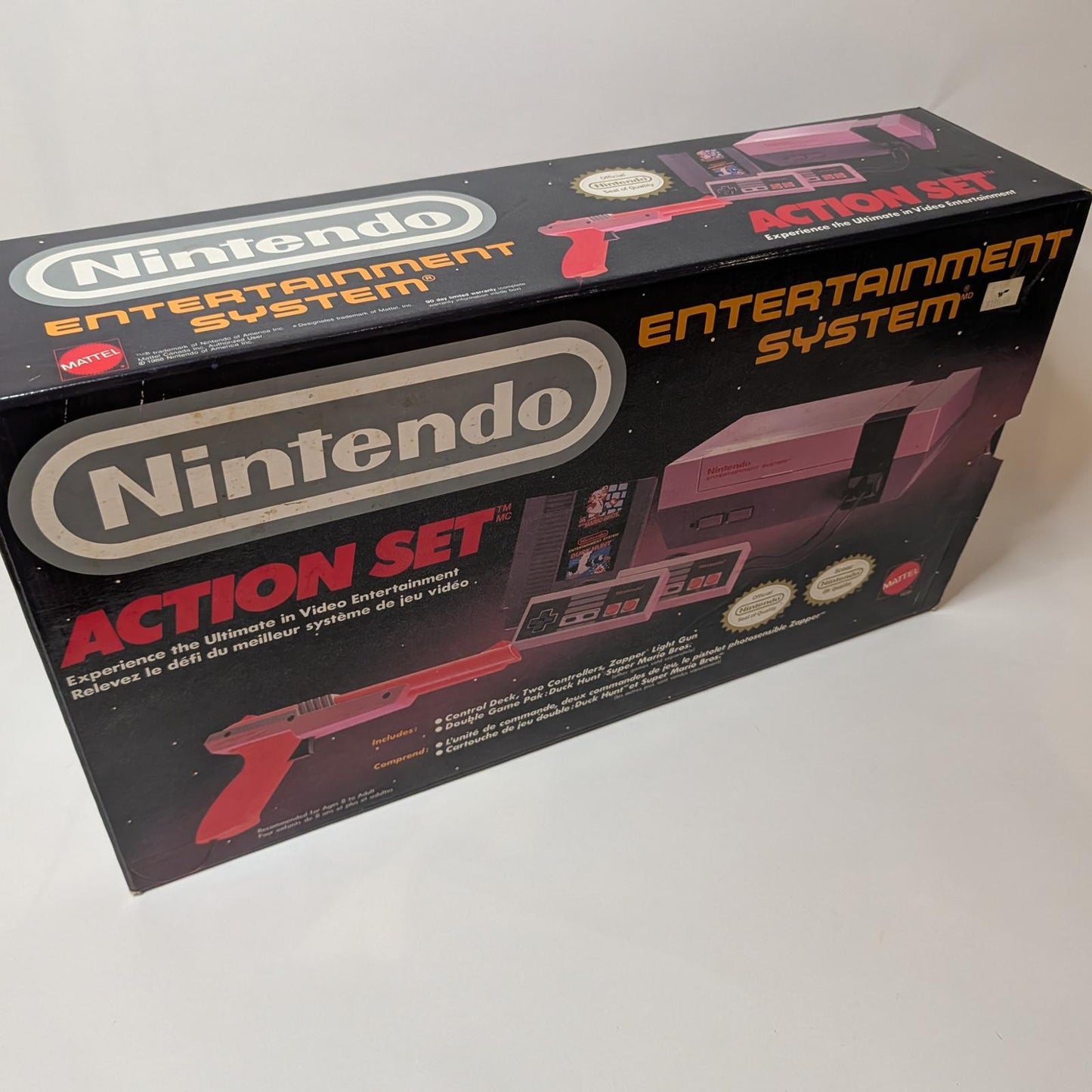Nintendo NES Action Set System - Nintendo NES - Complete