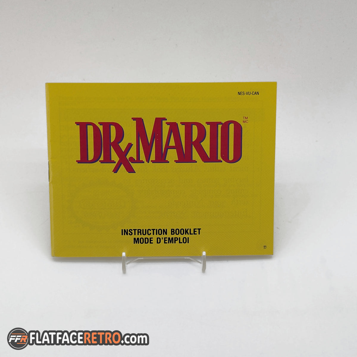 Dr. Mario - Nintendo NES - Manual Only
