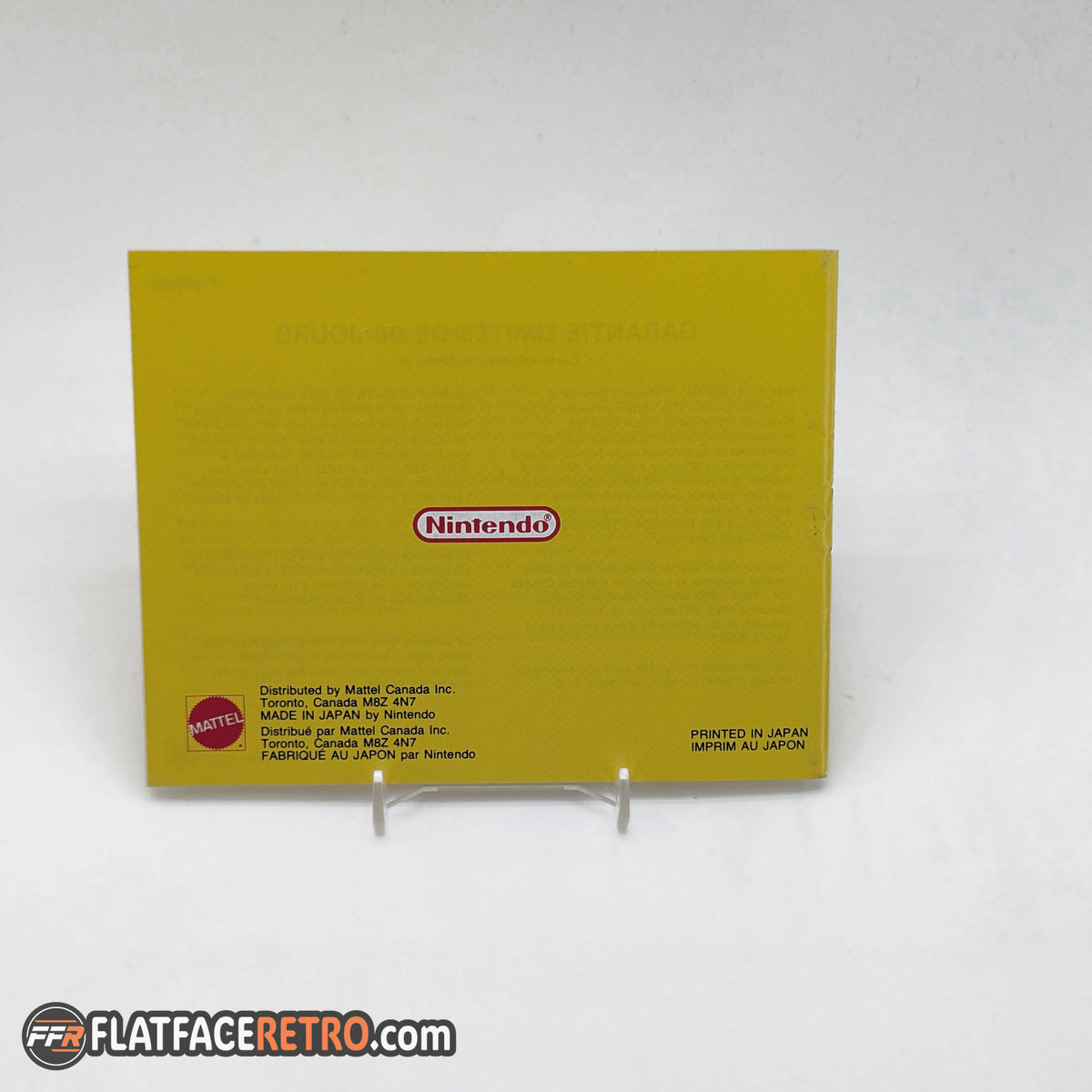 Dr. Mario - Nintendo NES - Manual Only