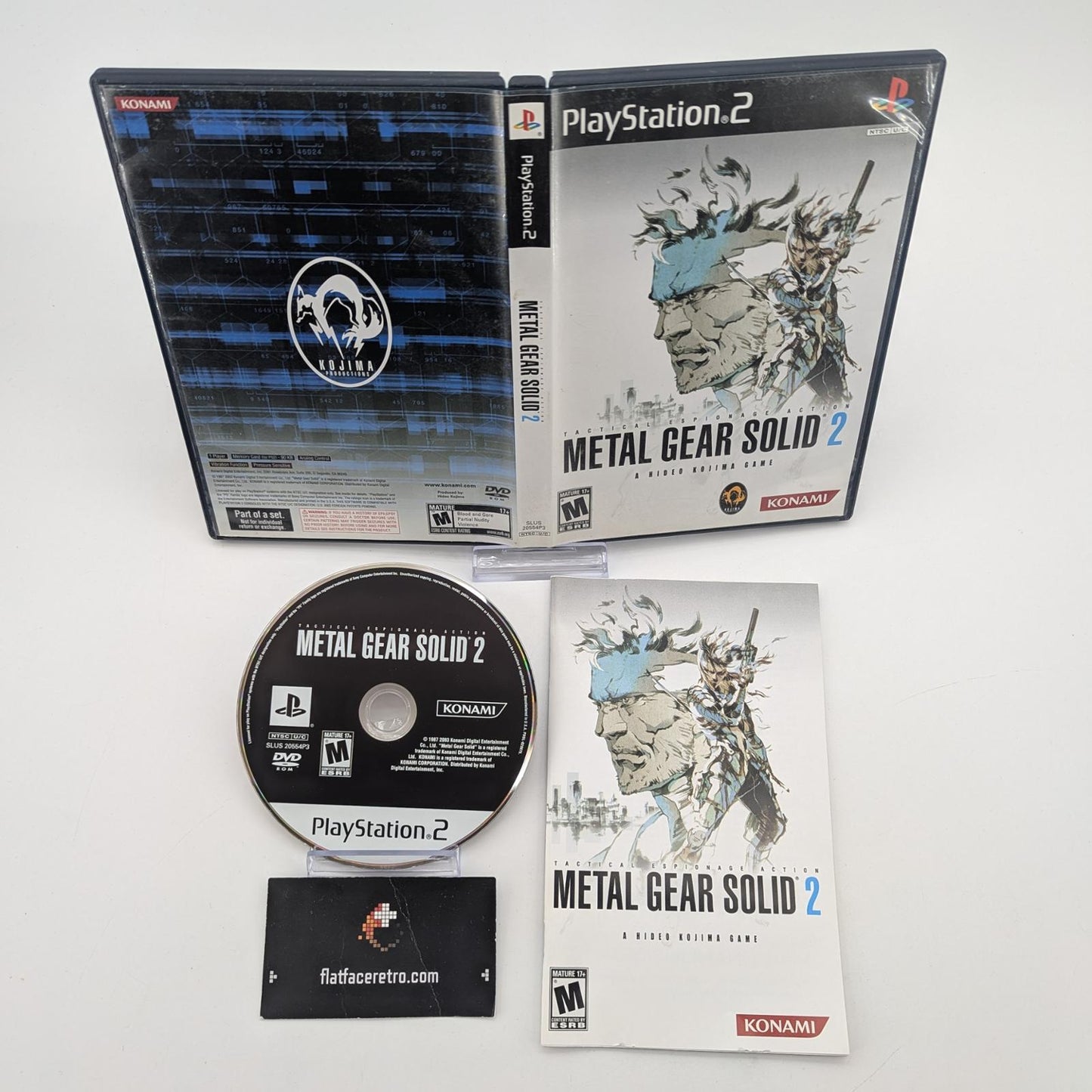 Metal Gear Solid 2 [Essential Collection] - Sony PlayStation 2 - Complete