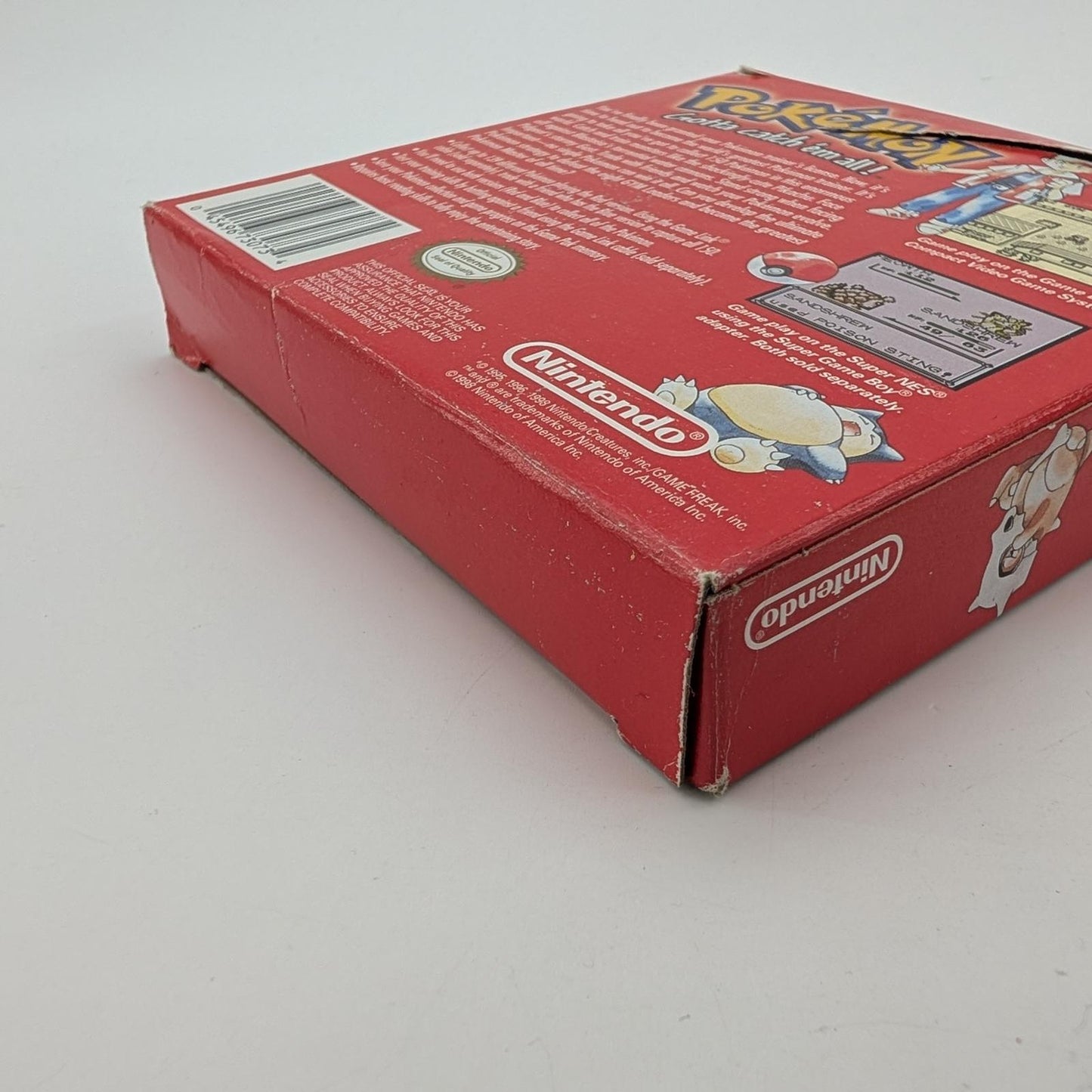 Pokemon Red - Nintendo Game Boy - Complete