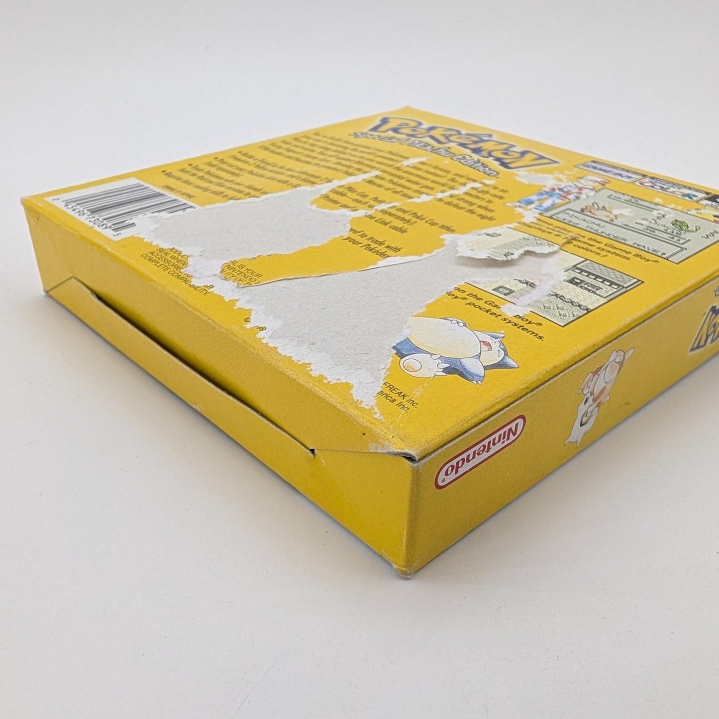 Pokemon Yellow - Nintendo Game Boy - Game and Box Only