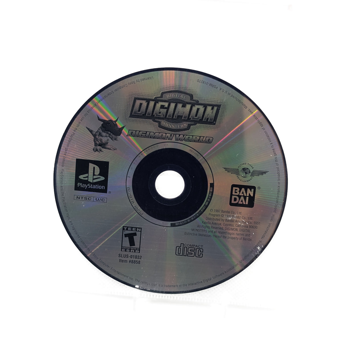 Digimon World - Sony PlayStation 1 - Game Only