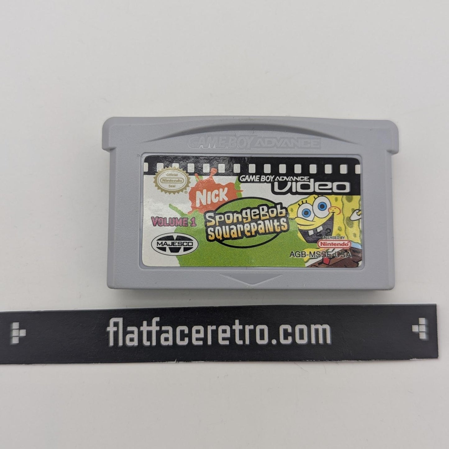 GBA Video SpongeBob SquarePants Volume 1 - Nintendo Game Boy Advance - Game Only