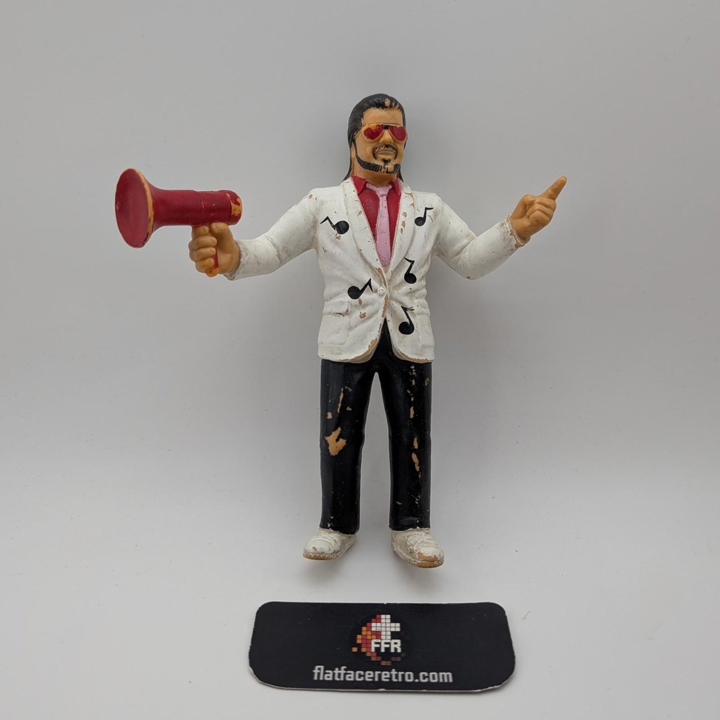 Jimmy The Mouth of the South Hart [Without Hearts on Megaphone] - Wrestling WWF LJN - Figure Only