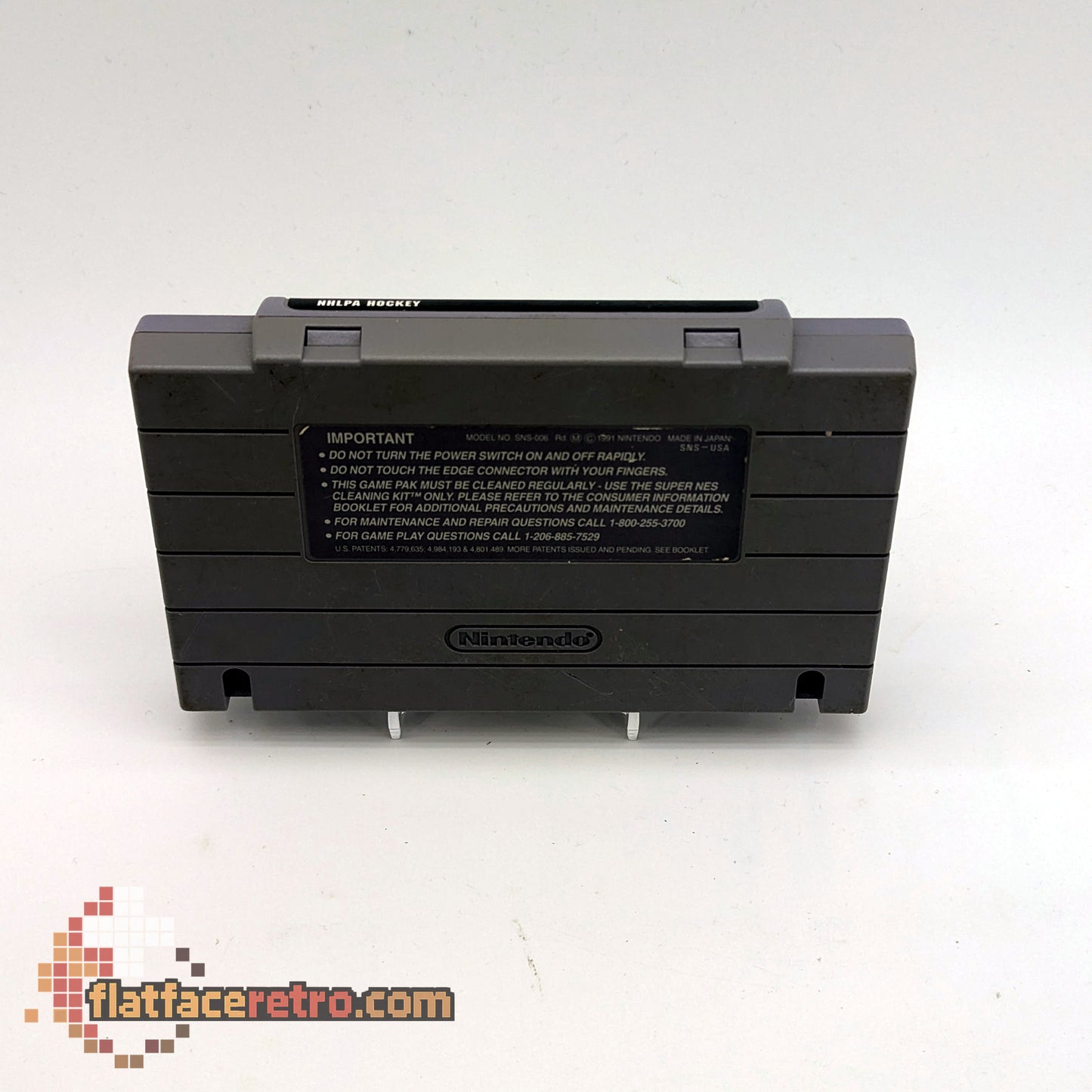 NHLPA Hockey '93 - Nintendo SNES - Game Only