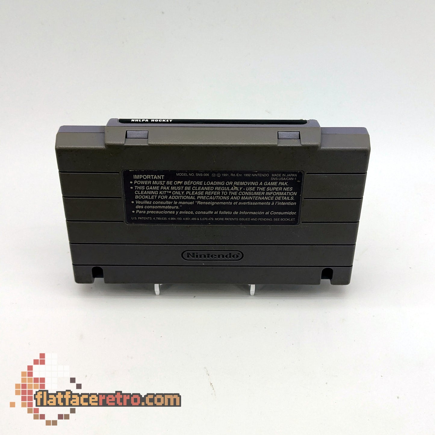 NHLPA Hockey '93 - Nintendo SNES - Game Only