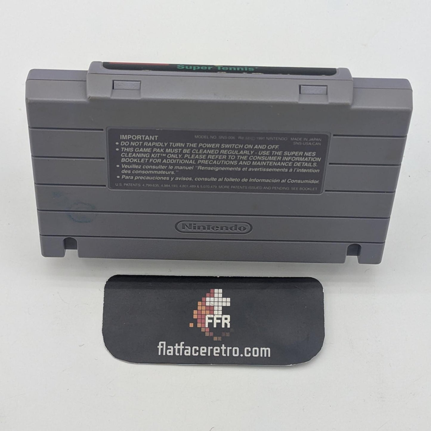Super Tennis - Nintendo SNES - Game Only