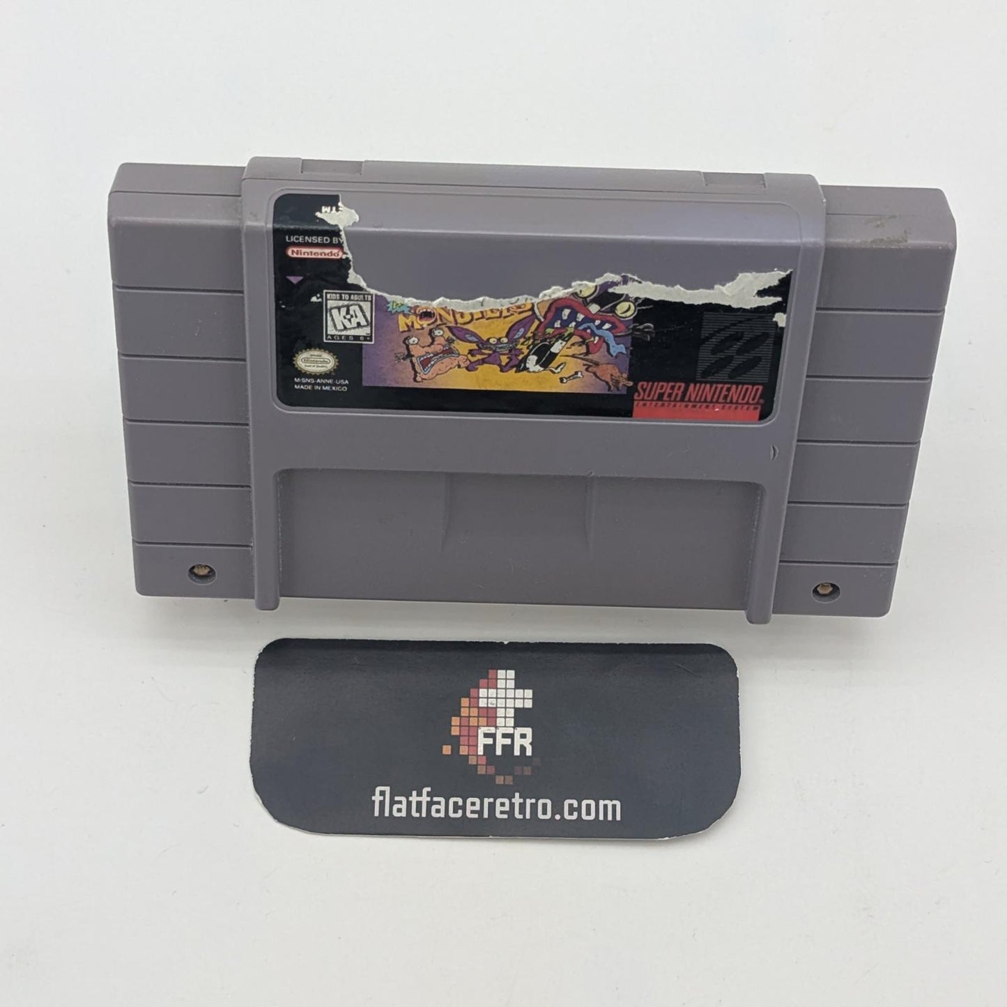 AAAHH Real Monsters - Nintendo SNES - Game Only
