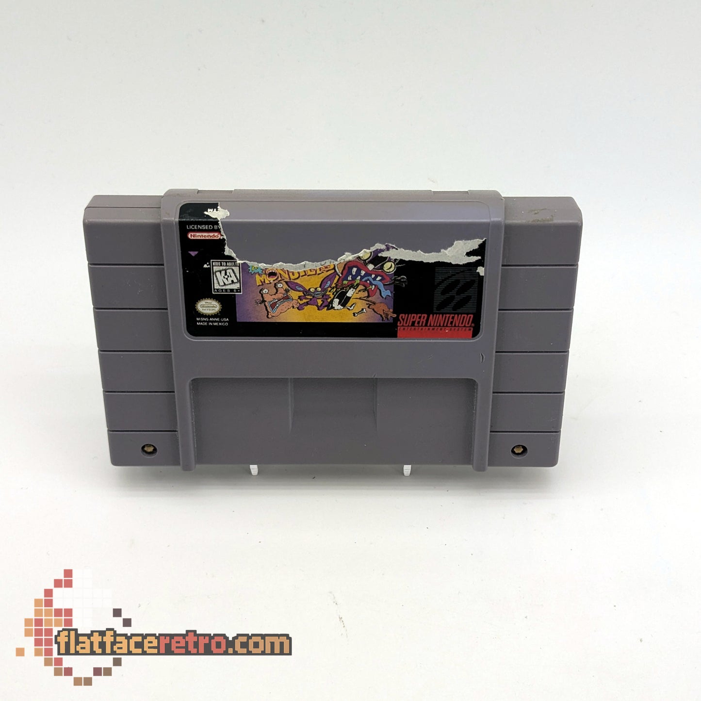 AAAHH Real Monsters - Nintendo SNES - Game Only