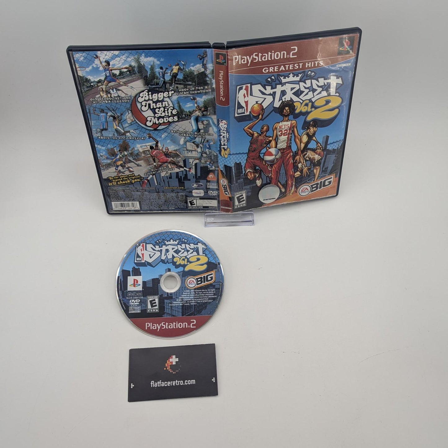 NBA Street Vol 2 [Greatest Hits] - Sony PlayStation 2 - Game and Box Only