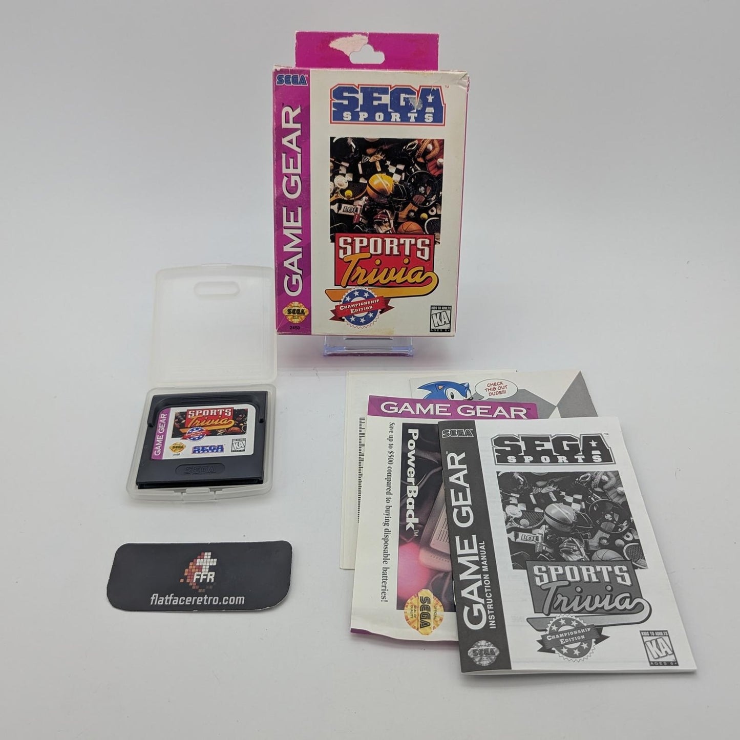 Sports Trivia: Championship Edition - Sega Game Gear - Complete