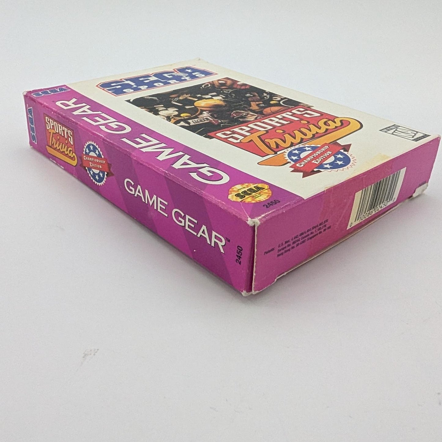 Sports Trivia: Championship Edition - Sega Game Gear - Complete