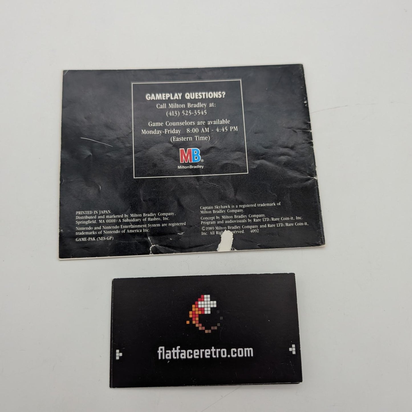 Captain Skyhawk - Nintendo NES - Manual Only