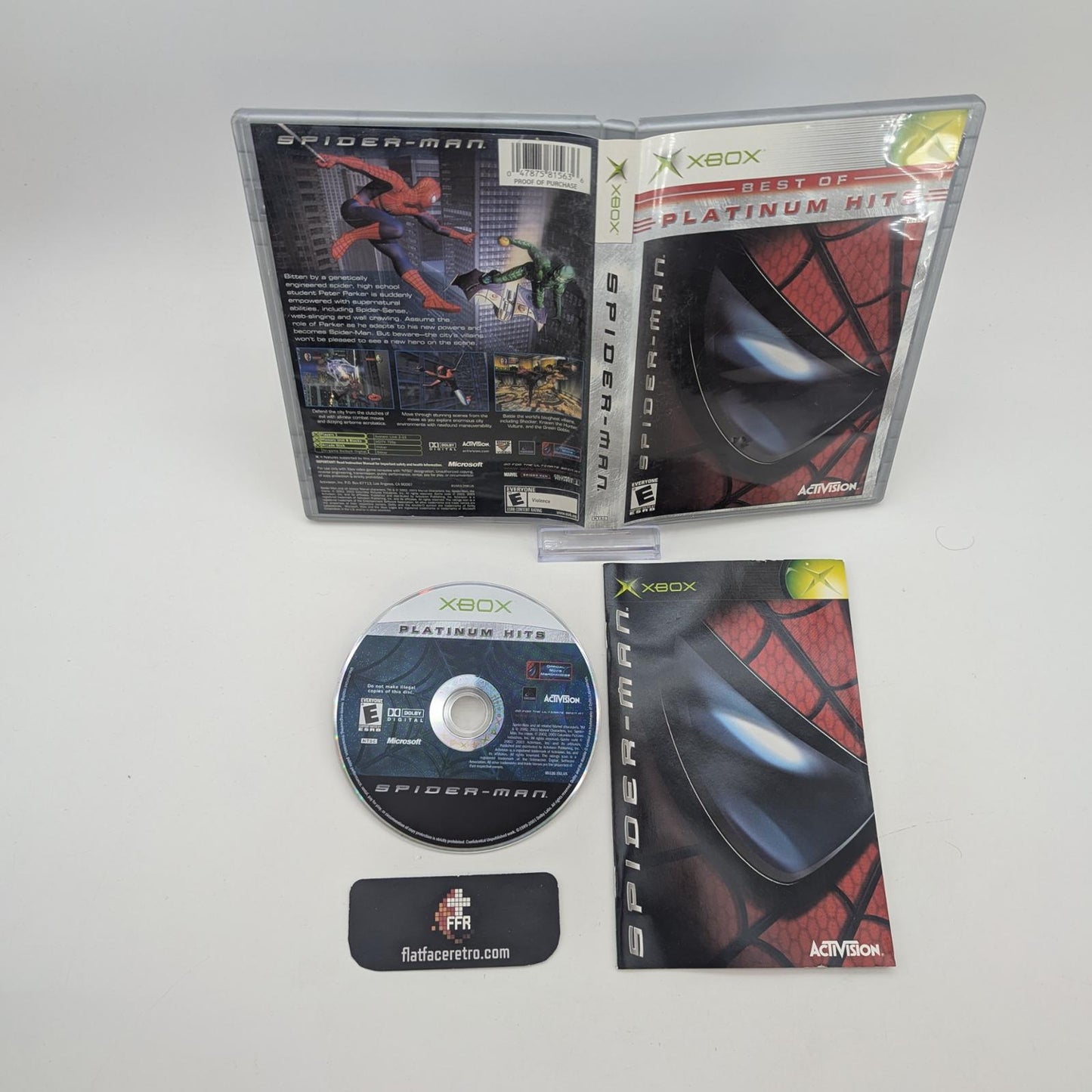 Spiderman [Platinum Hits] - Microsoft Xbox - Complete