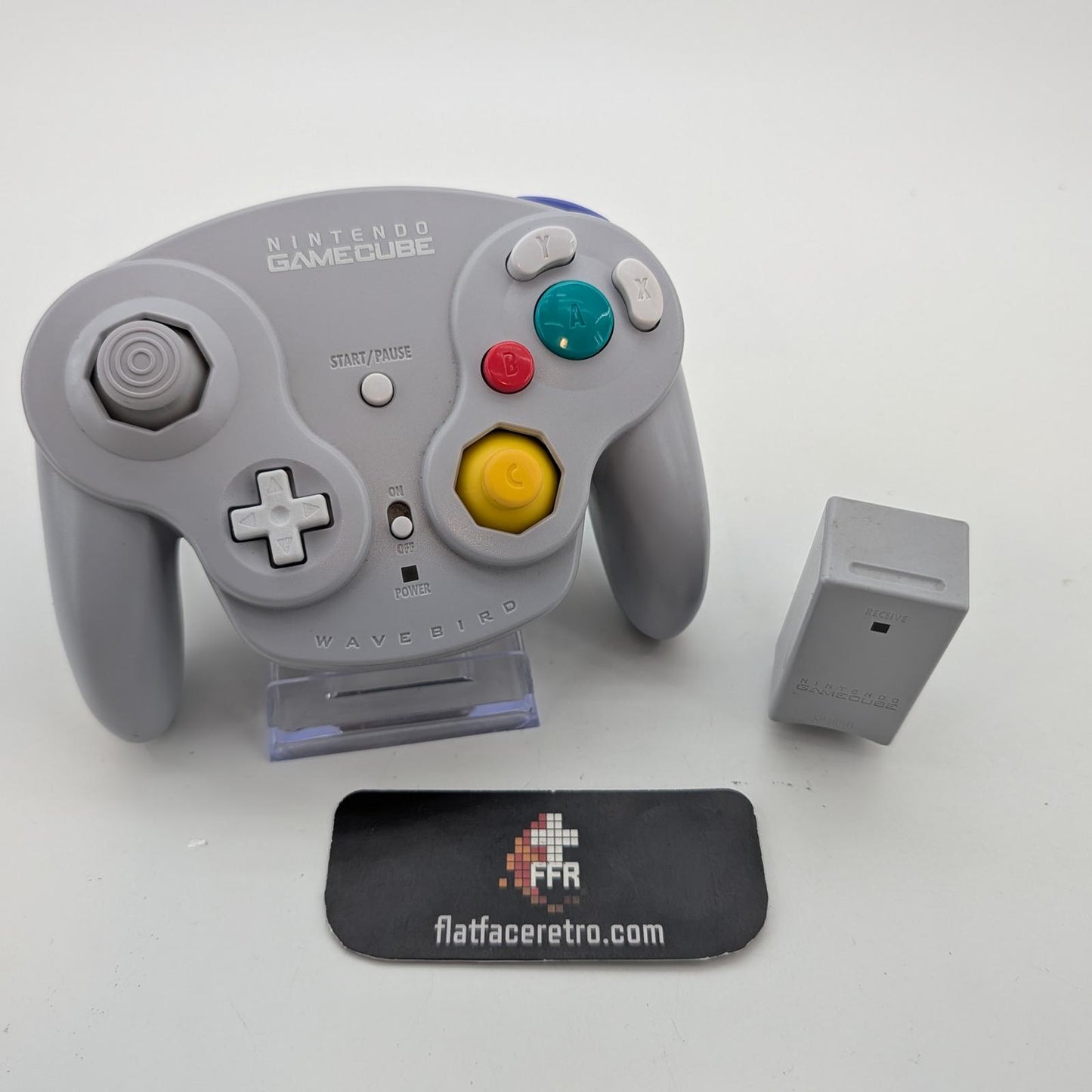 Wireless Wavebird Gray - Nintendo Gamecube - Controller Only