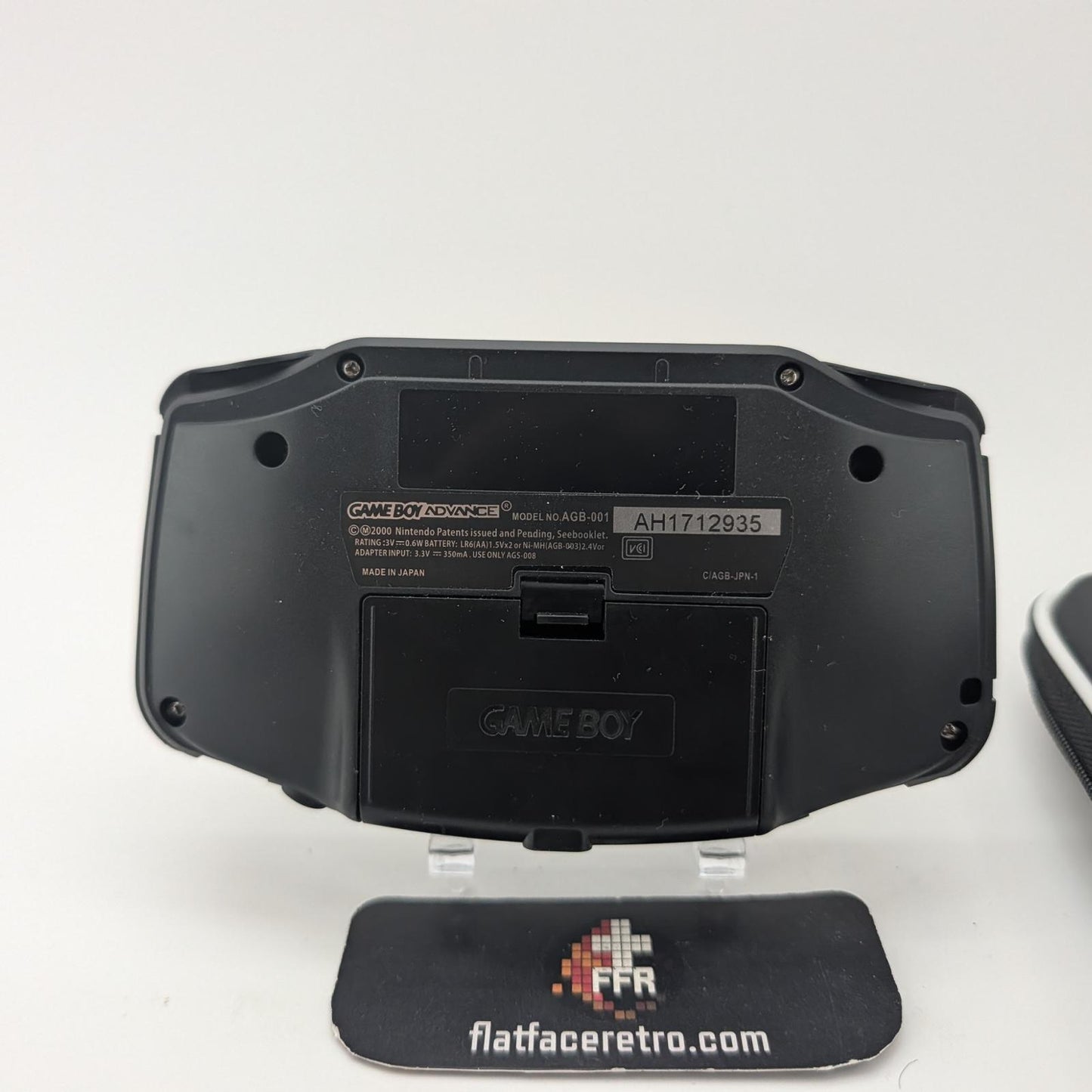 Game Boy Advance Modded IPS USB-C Rechargeable - All Black Style - Nintendo Game Boy Advance - Console Only