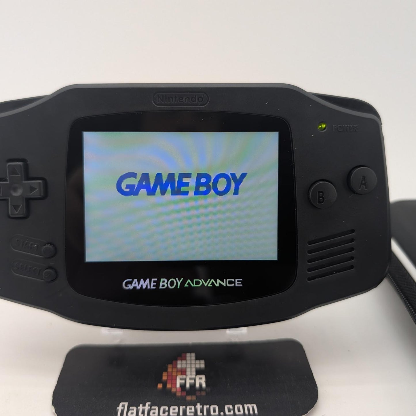 Game Boy Advance Modded IPS USB-C Rechargeable - All Black Style - Nintendo Game Boy Advance - Console Only