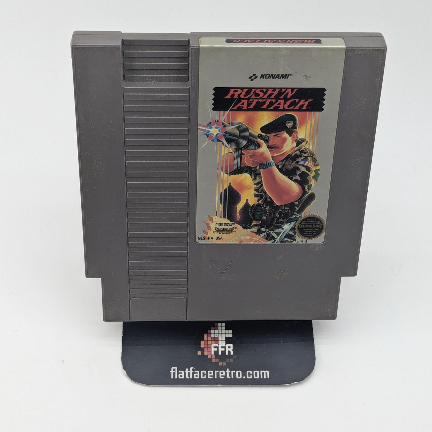 Rush'n Attack [5 Screw] - Nintendo NES - Game Only