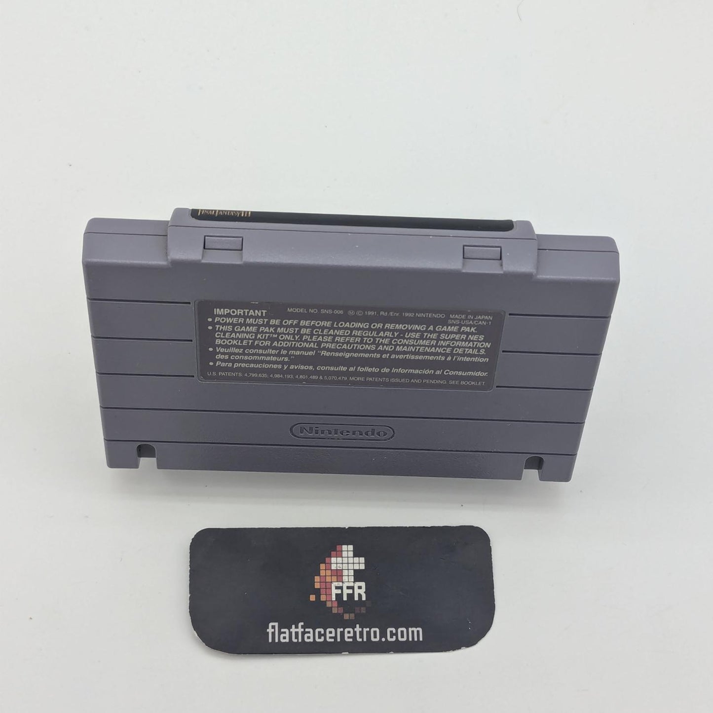 Final Fantasy III - Nintendo SNES - Game Only