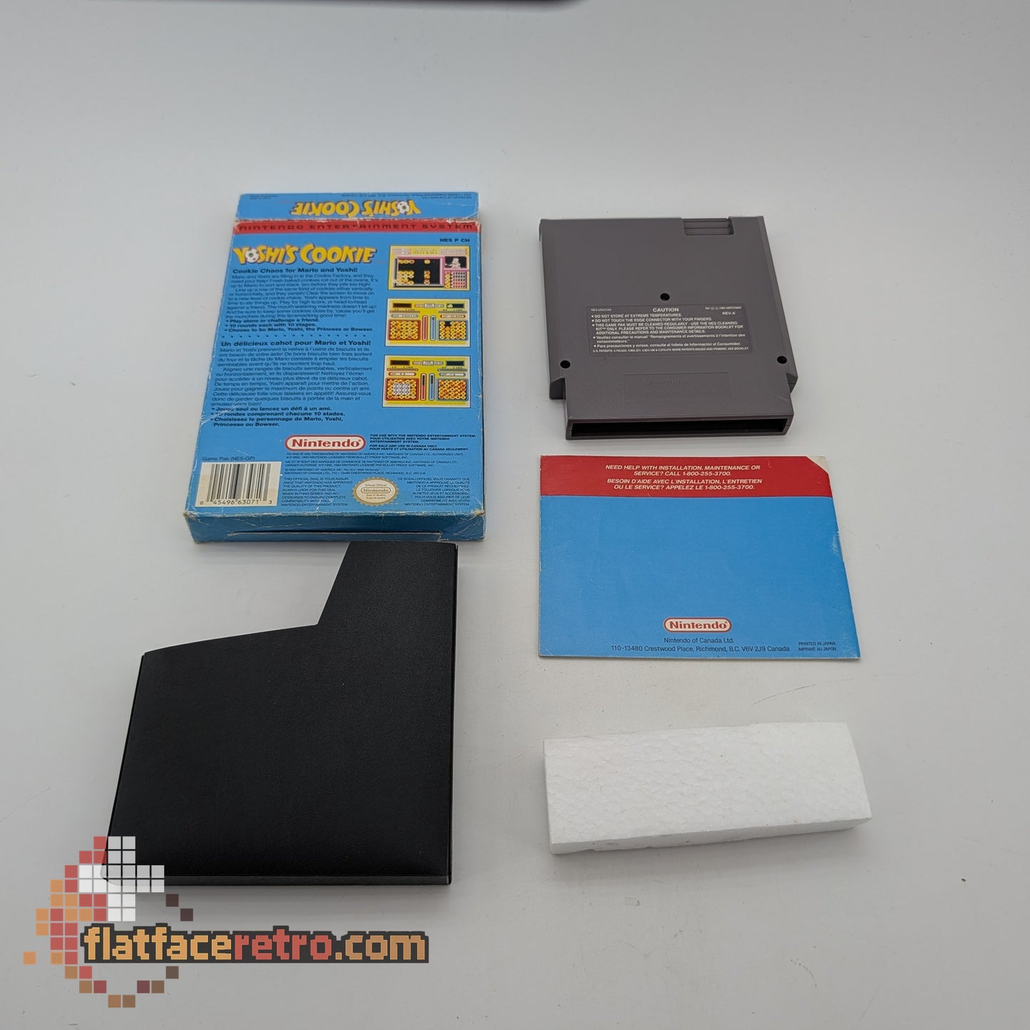 Yoshi's Cookie - Nintendo NES - Complete