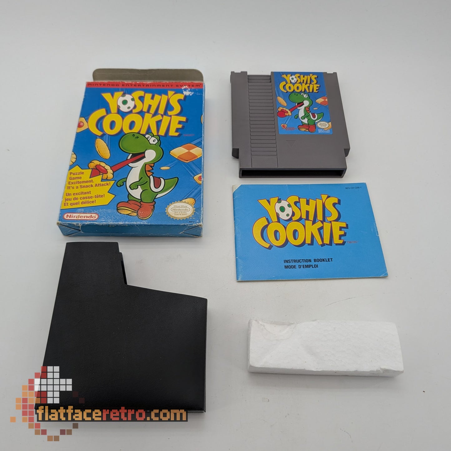Yoshi's Cookie - Nintendo NES - Complete