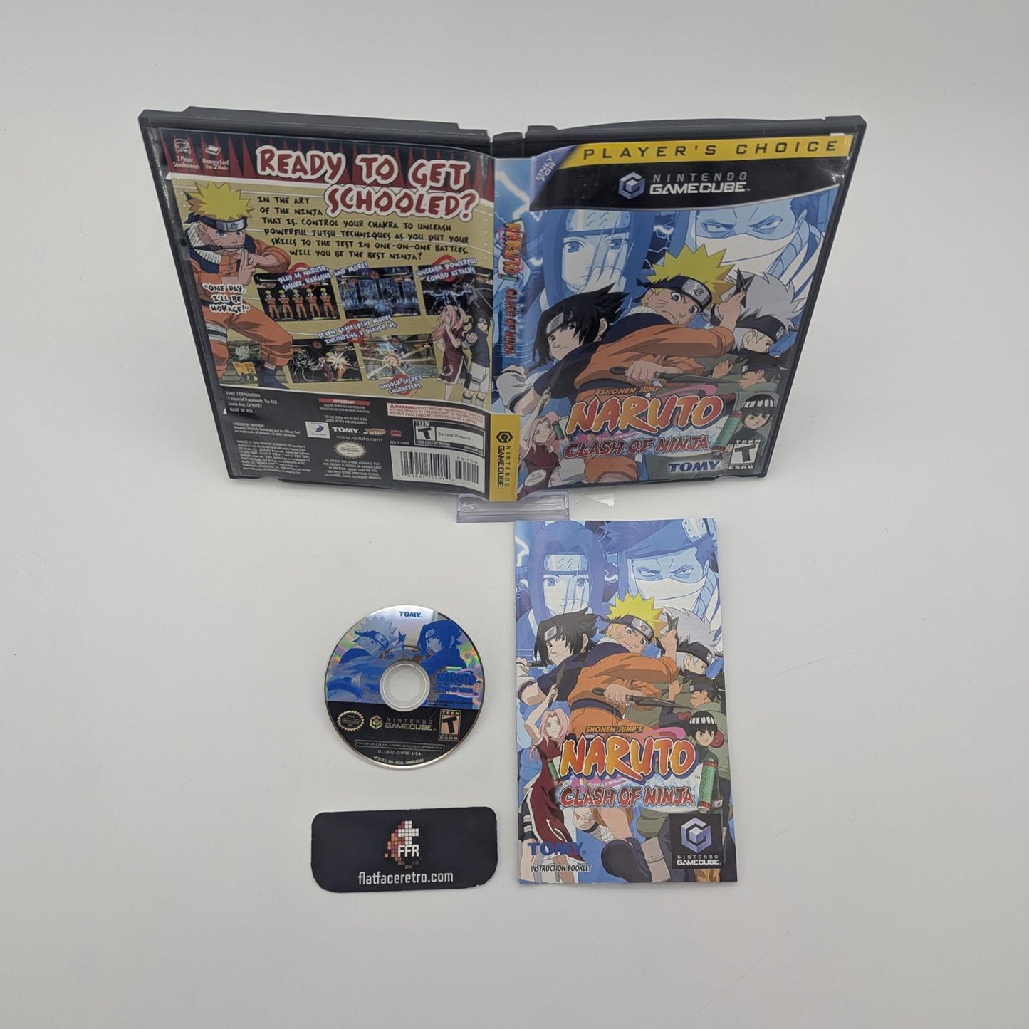 Naruto Clash of Ninja [Player's Choice] - Nintendo Gamecube - Complete