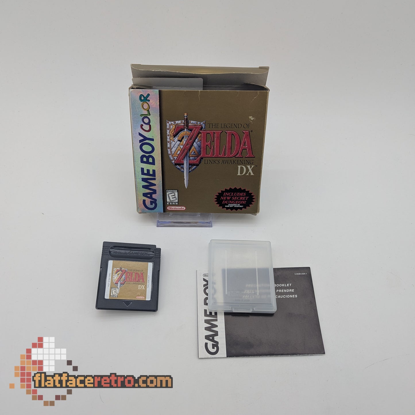 Zelda Link's Awakening DX - Nintendo Game Boy Color - Game and Box Only