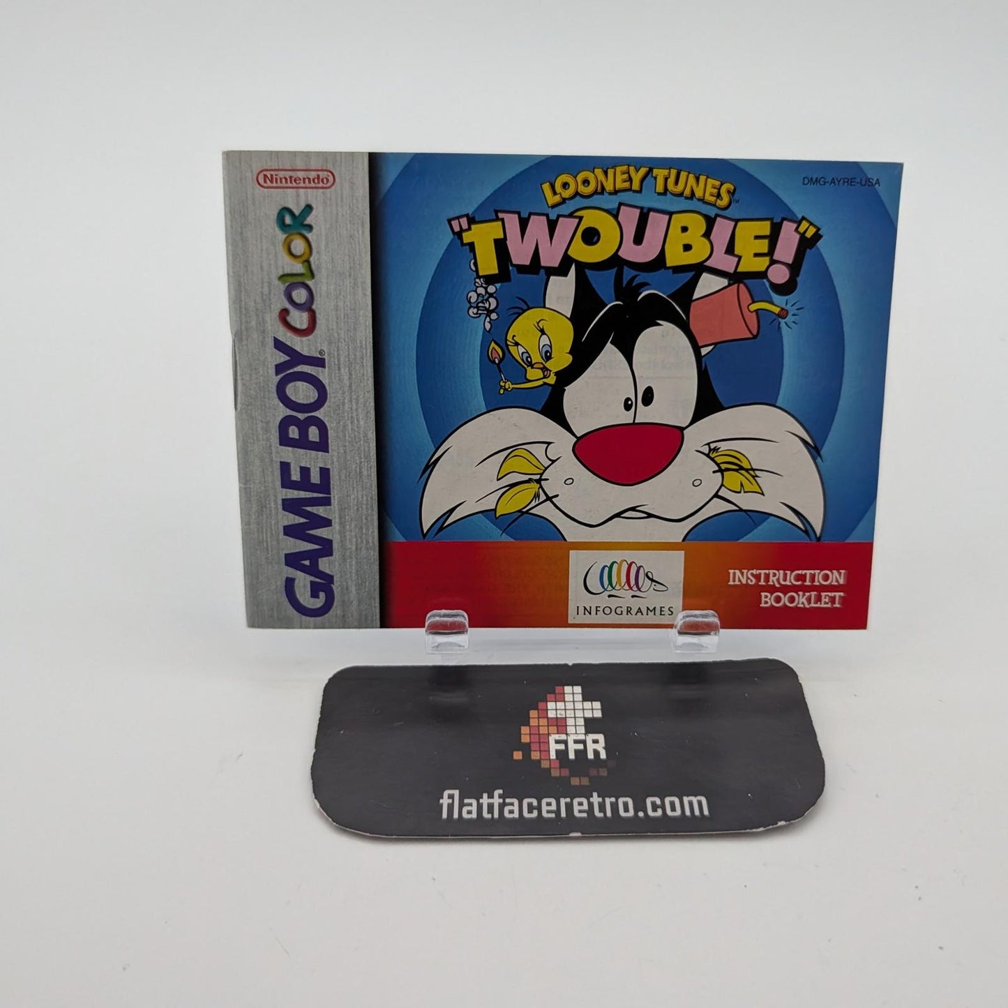 Looney Tunes Twouble - Nintendo Game Boy Color - Manual Only