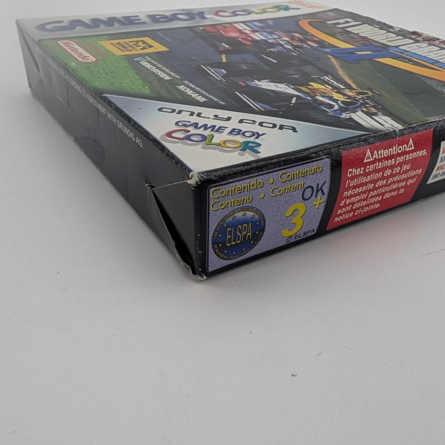 F1 World Grand Prix II - Nintendo Game Boy Color - Complete