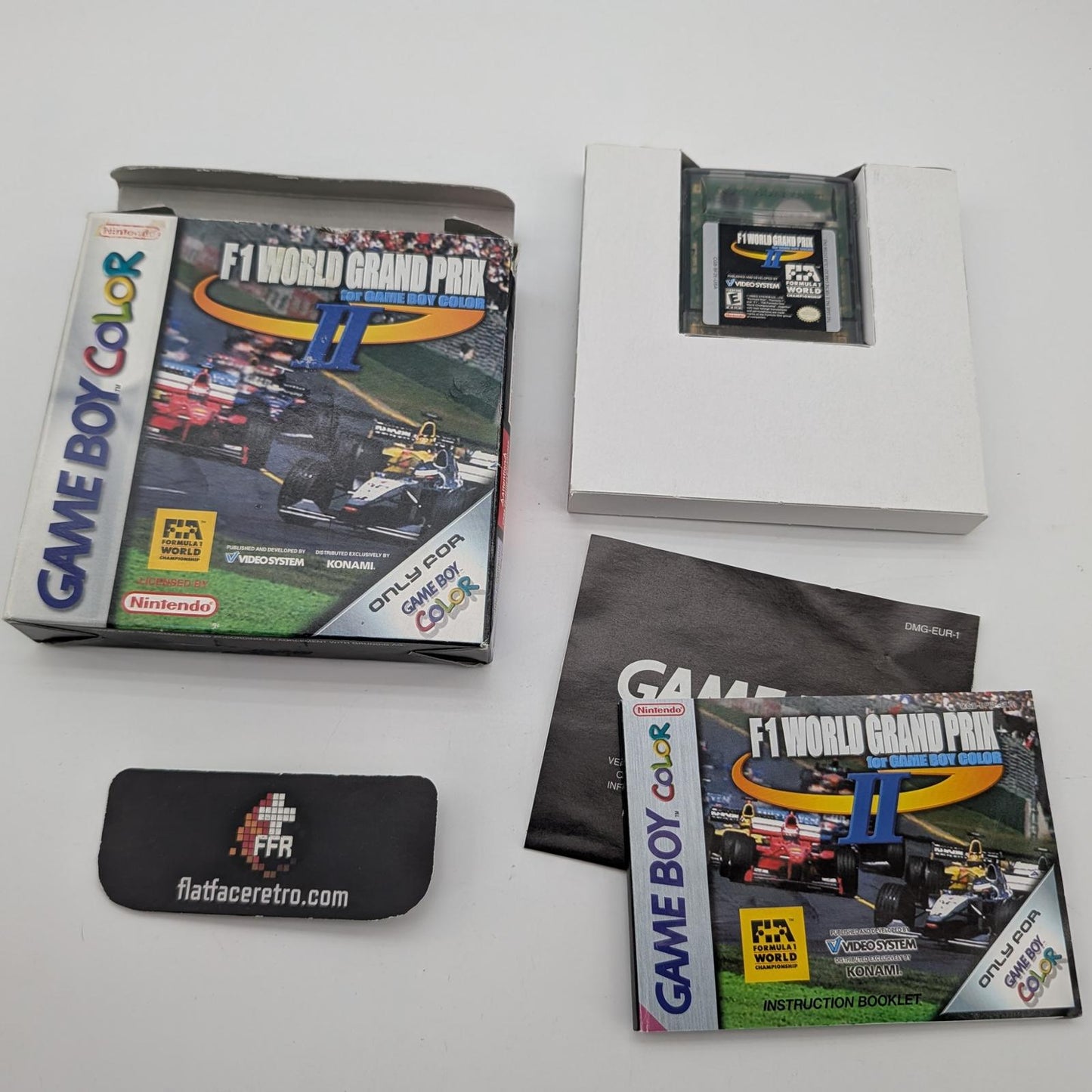 F1 World Grand Prix II - Nintendo Game Boy Color - Complete