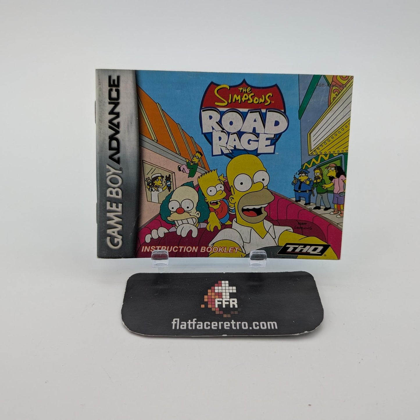 The Simpsons Road Rage - Nintendo Game Boy Advance - Manual Only