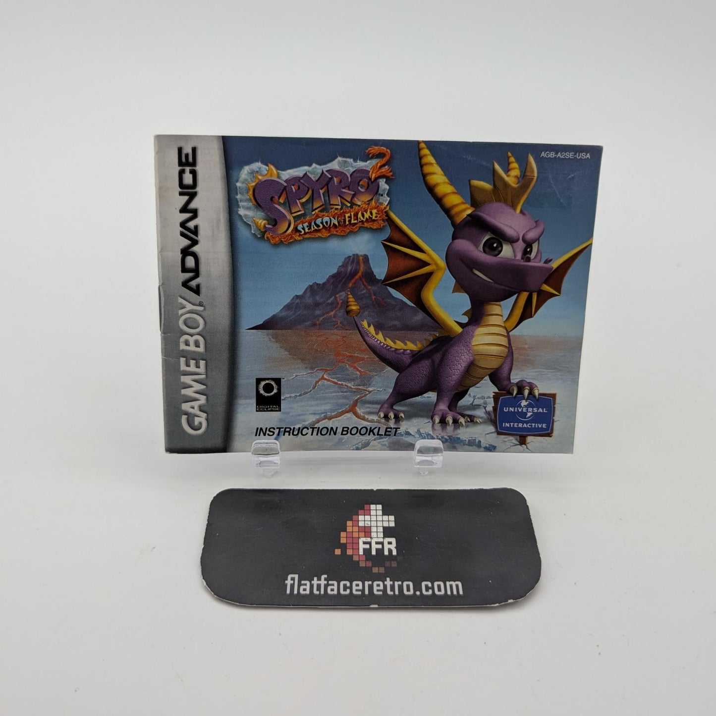 Spyro 2 Season of Flame - Nintendo Game Boy Advance - Manual Only