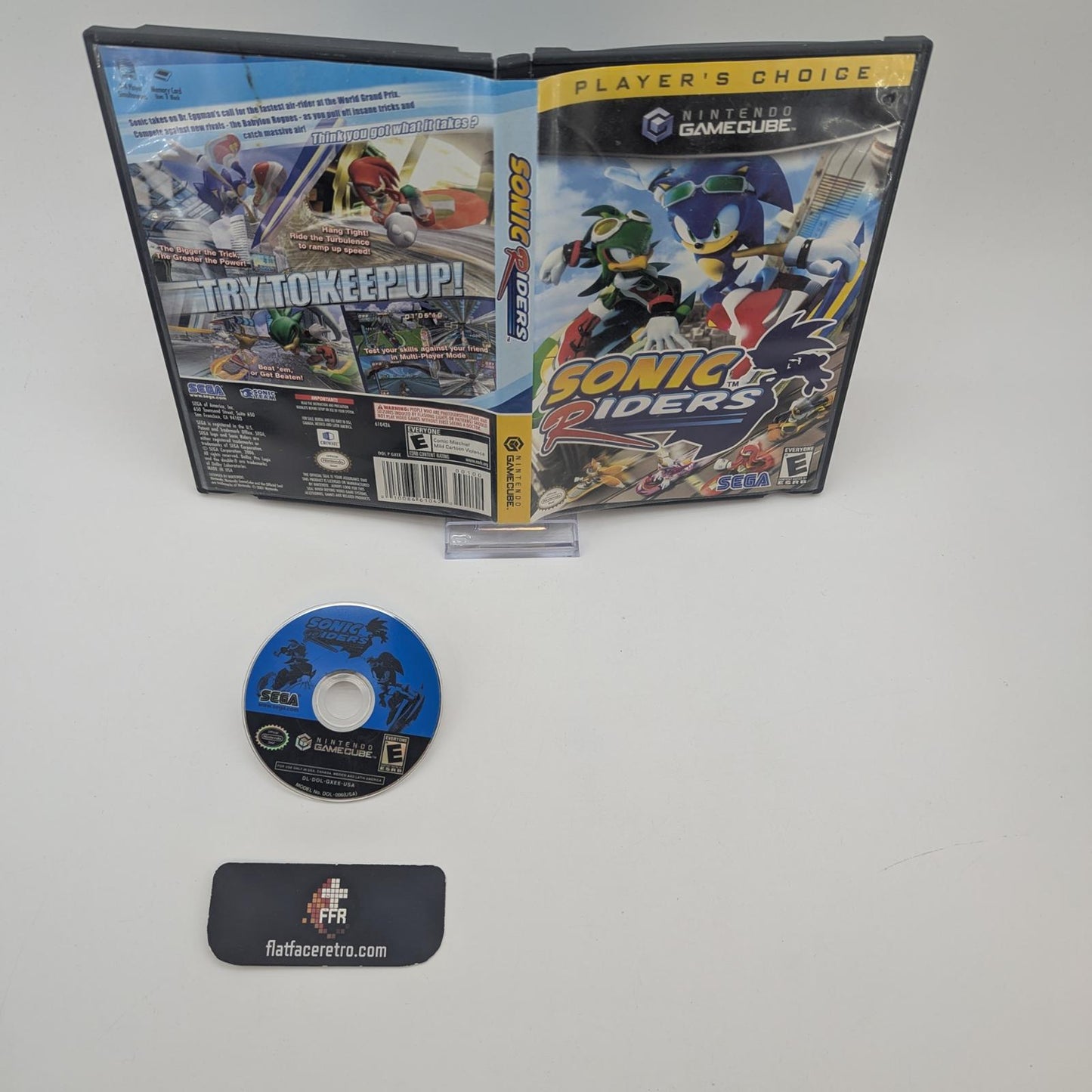 Sonic Riders [Player's Choice] - Nintendo Gamecube - Complete