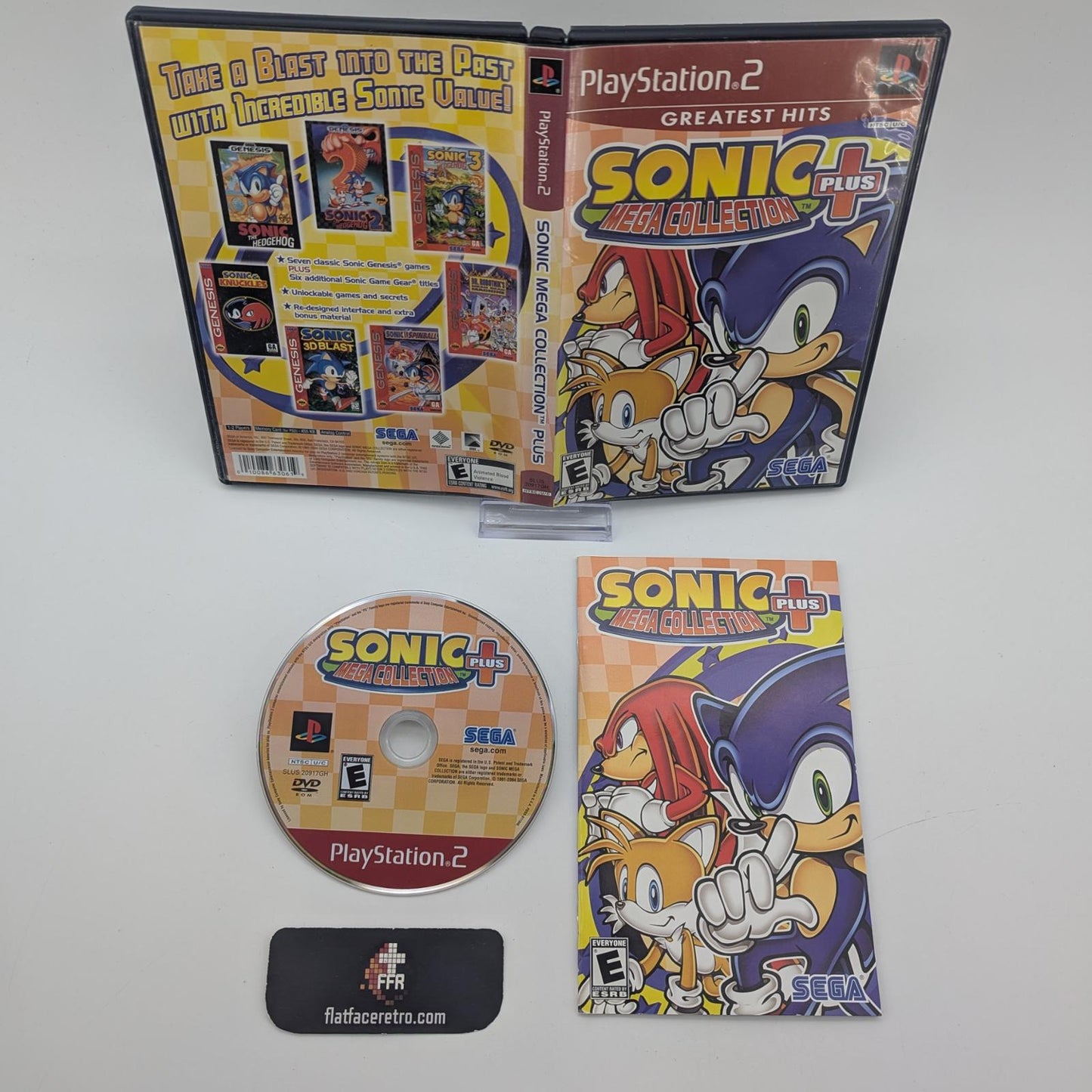 Sonic Mega Collection Plus [Greatest Hits] - Sony PlayStation 2 - Complete