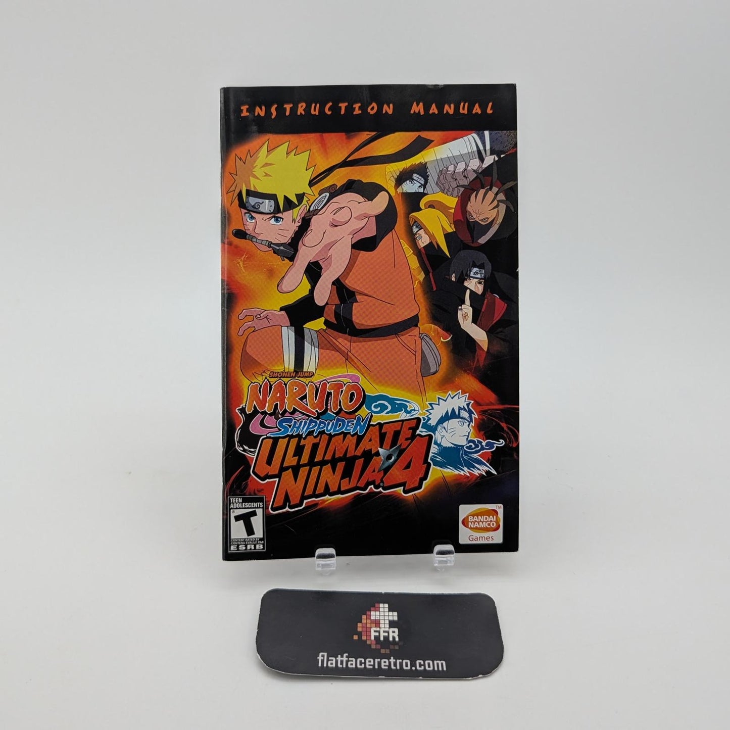 Ultimate Ninja 4: Naruto Shippuden - Sony PlayStation 2 - Manual Only