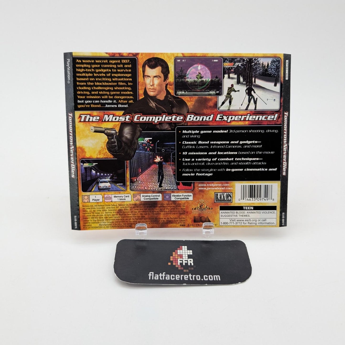 007 Tomorrow Never Dies - Sony PlayStation 1 - Box Only