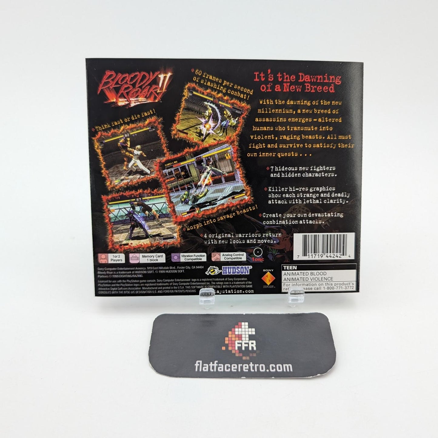 Bloody Roar 2 - Sony PlayStation 1 - Box Only