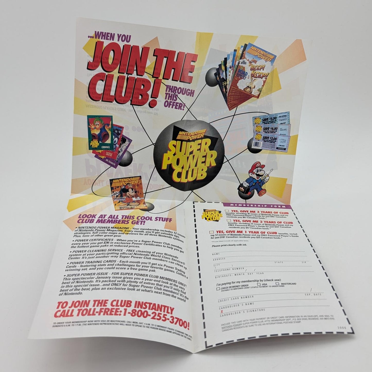 Nintendo Power Insert - Nintendo SNES - Manual Only