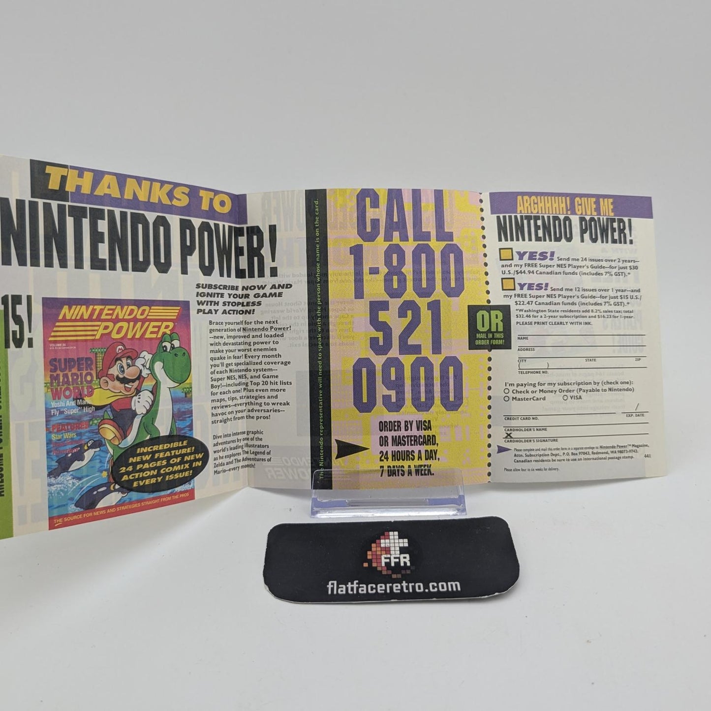 Nintendo Power Insert - Nintendo SNES - Manual Only