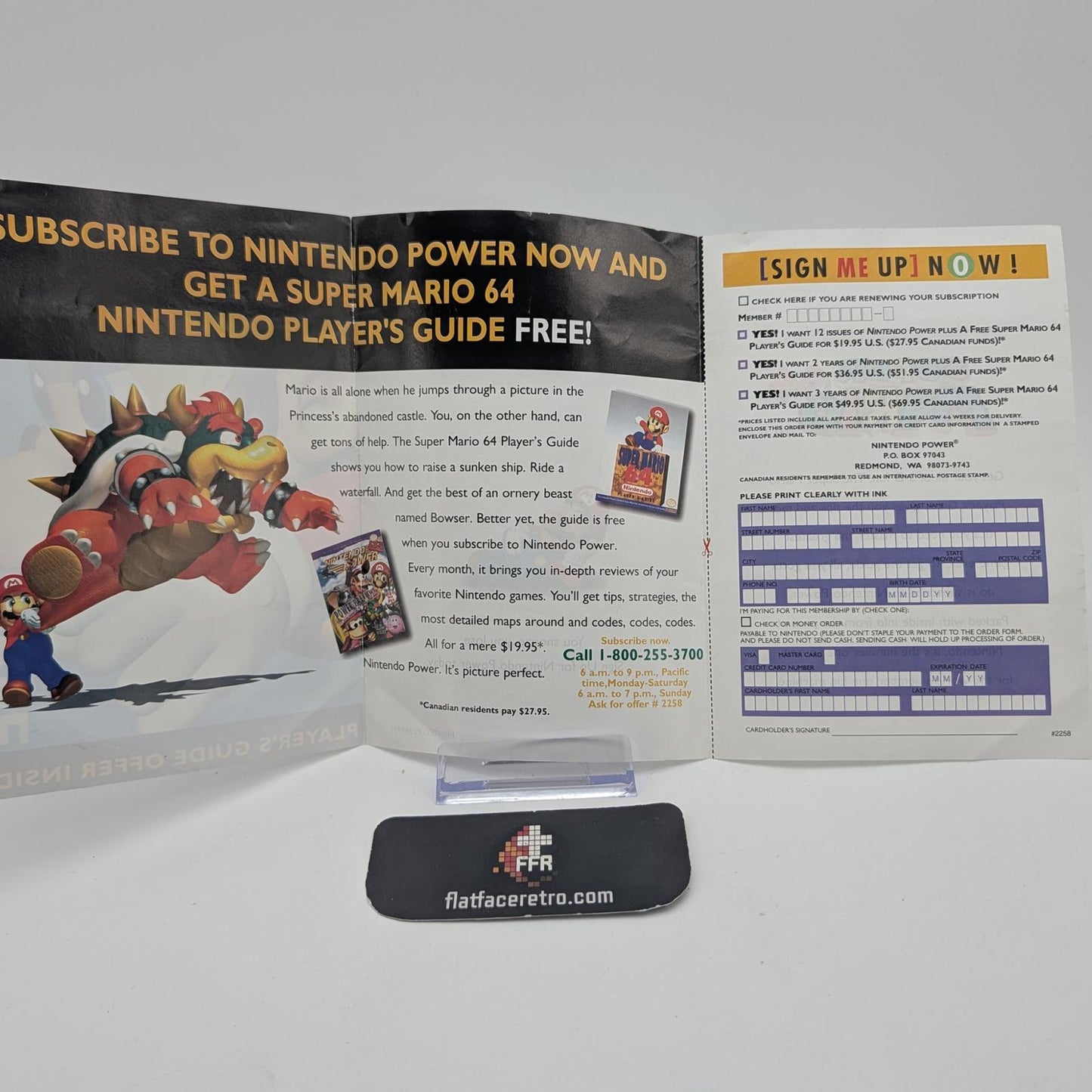 Nintendo Power Insert - Nintendo 64 - Manual Only