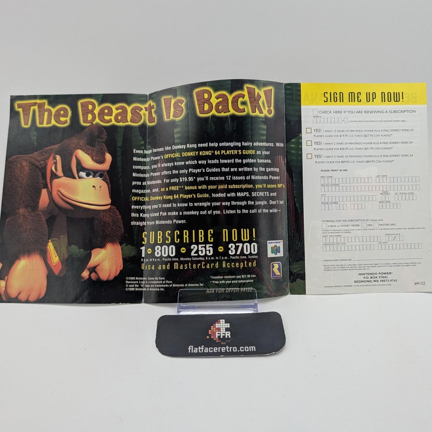 Nintendo Power Insert - Nintendo 64 - Manual Only
