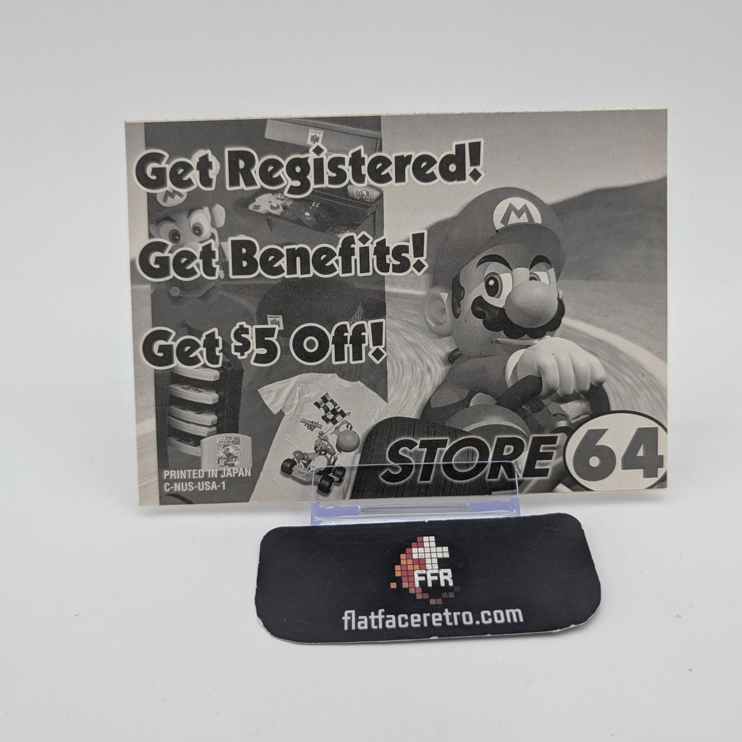 Nintendo Registration Card - Nintendo 64 - Manual Only