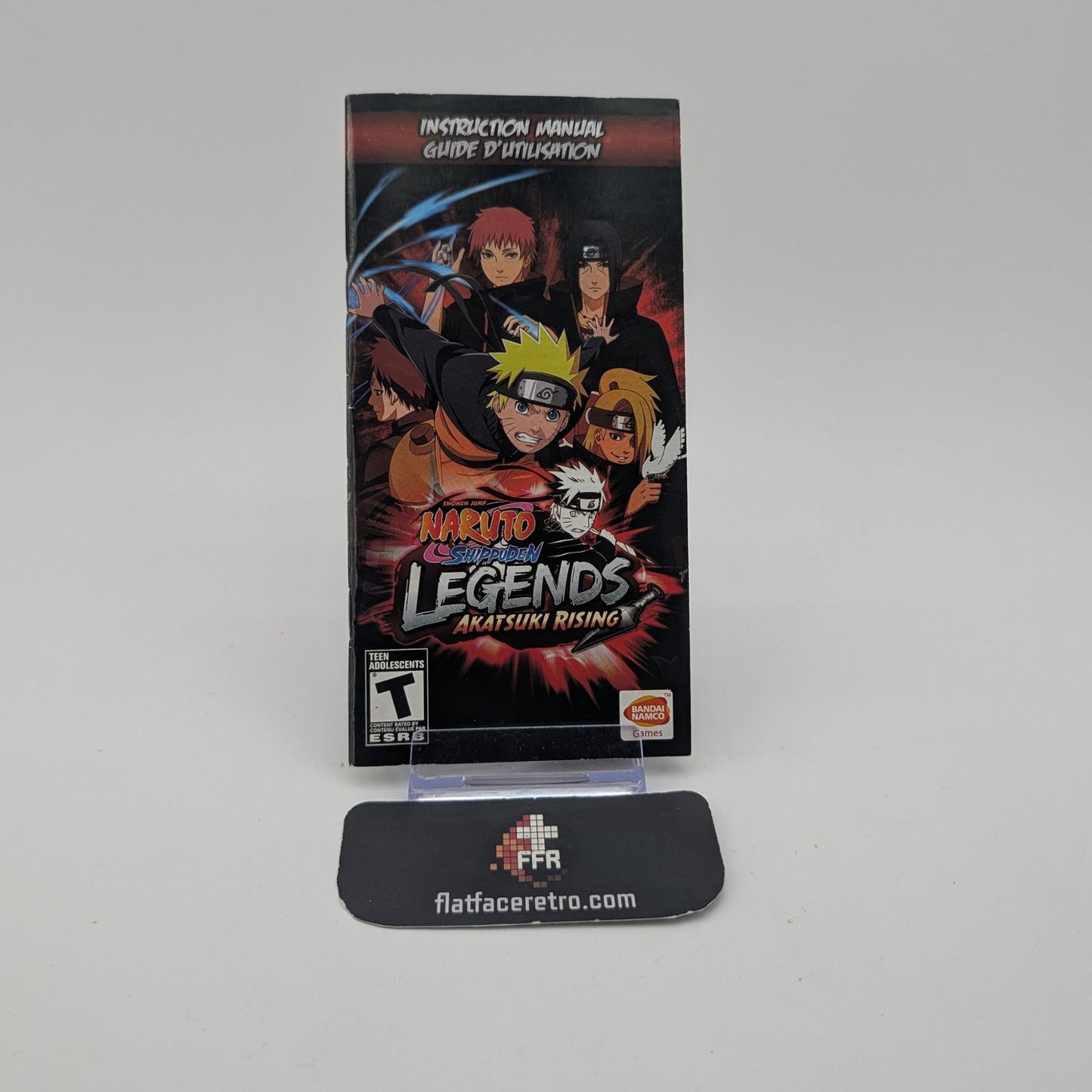 Naruto Shippuden Legends: Akatsuki Rising - Sony PSP - Manual Only