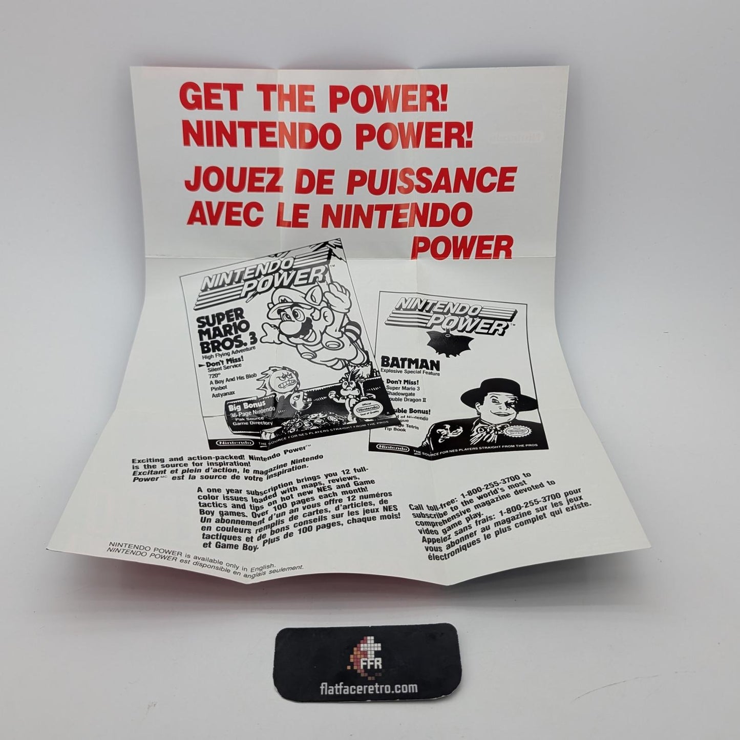 Nintendo Poster - Nintendo SNES - Manual Only