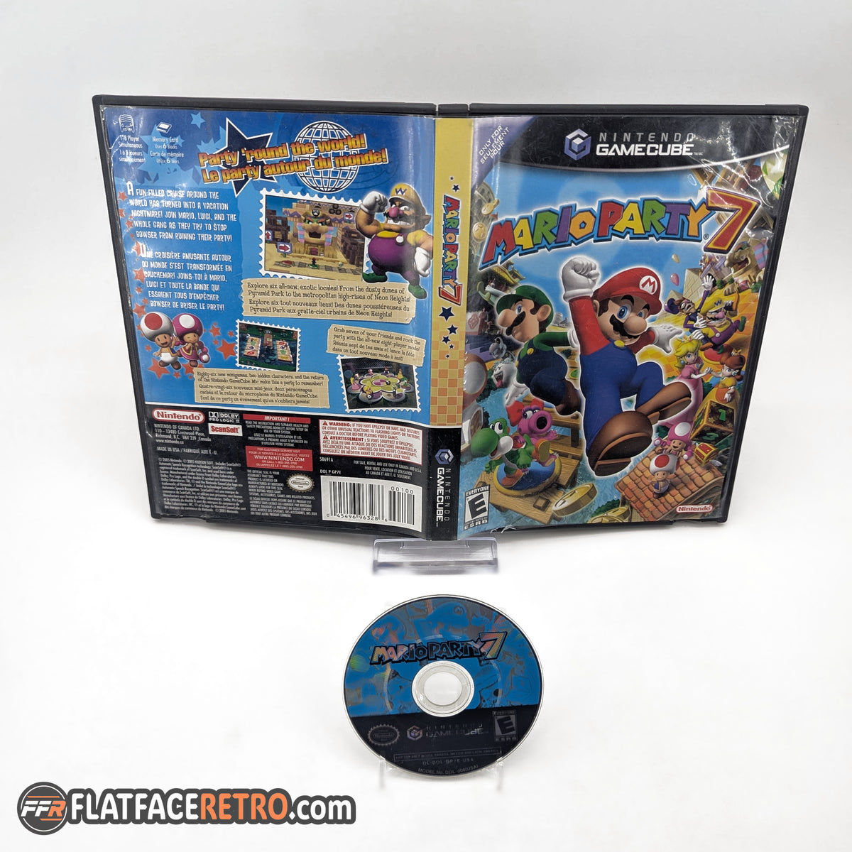 Mario Party 7 - Nintendo Gamecube - Game and Case Insert Only